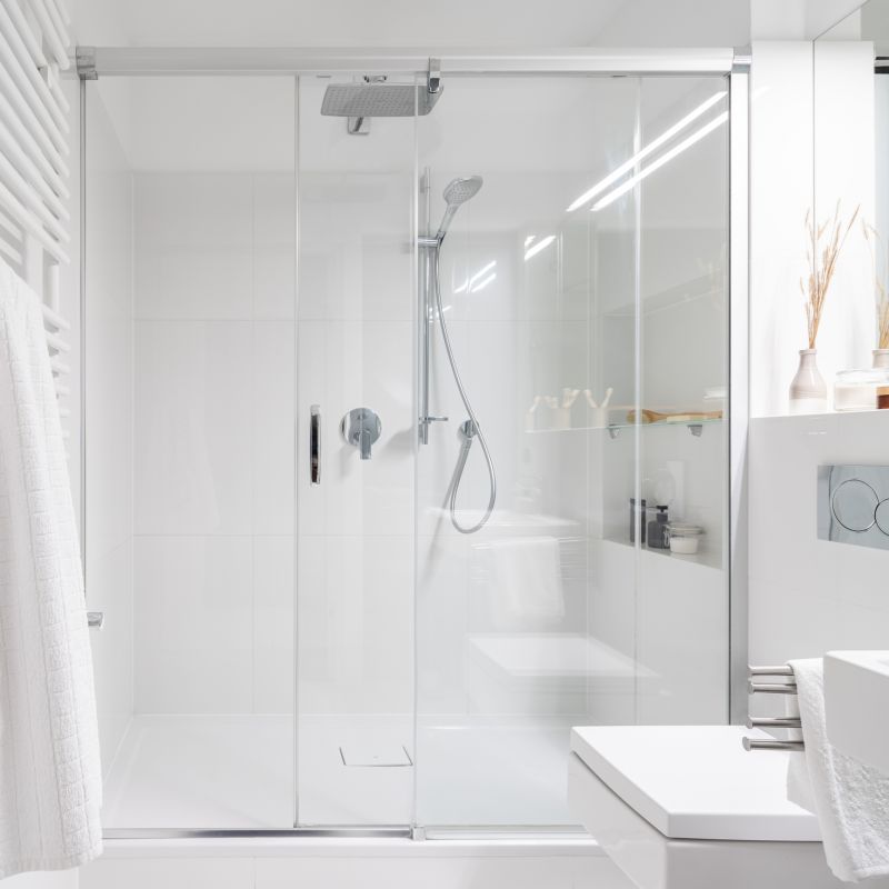 Contemporary Enclosed Shower